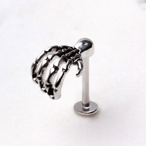 316L Surgical Steel Zombie Claw Labret - Lip